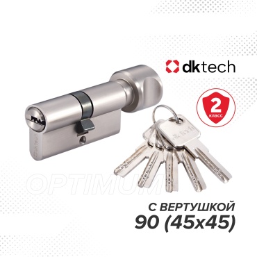 DK TECH (4545), никель 90х45 мм