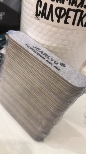 NAIL PRO маникюрная пилка 100/180 50 шт