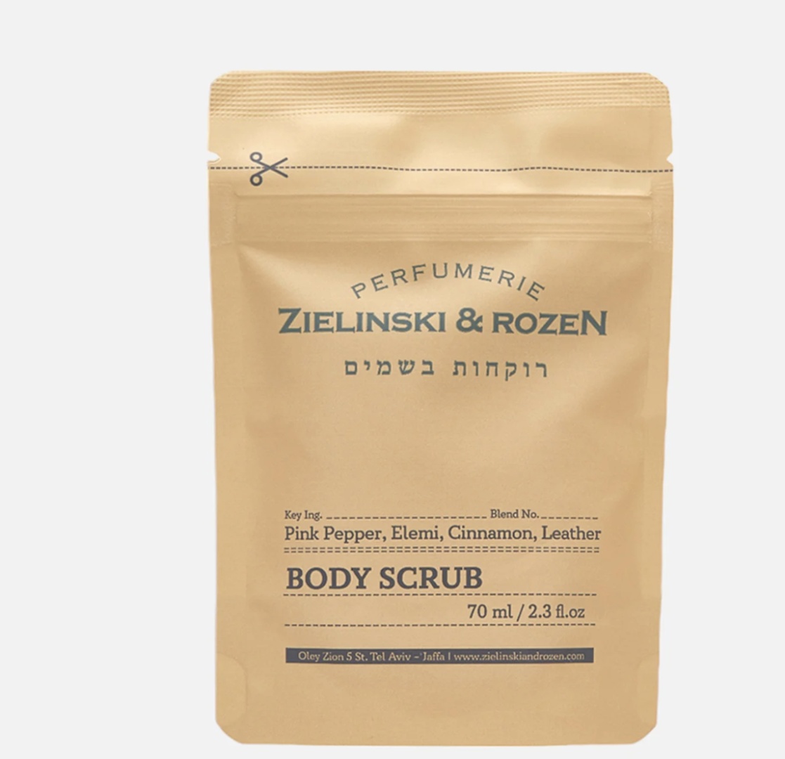 Zielinski & Rozen скраб PINK PEPPER, ELEMI, CINNAMON, LEATHER для тела 70 мл