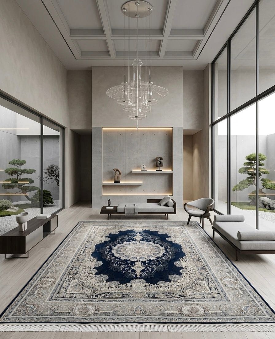 Ковер Iranian Palace Carpet 300x400 см, короткий ворс, Иран