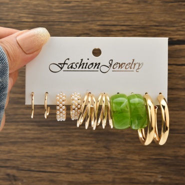 Серьги Fashion Jewelry латунь, бисер, кварц
