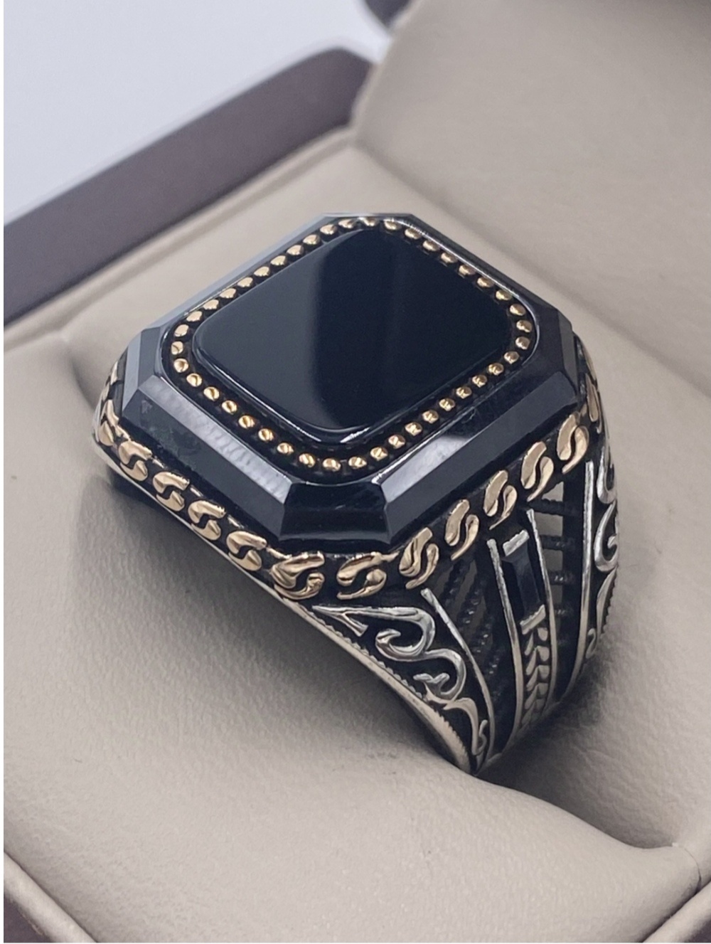Ayim Brand 920418 размер 22 вес 13 г серебро, агат
