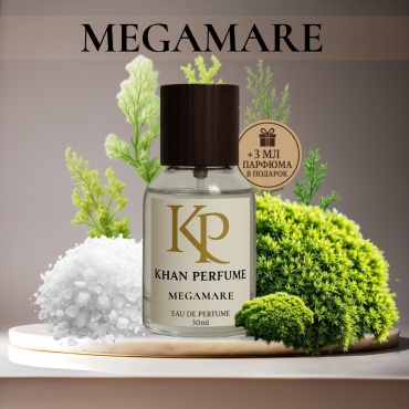 KHAN PERFUME Megamare парфюмерная вода EDP 30 мл, унисекс