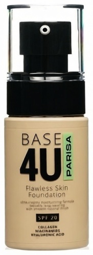 Parisa Cosmetics Base 4U Flawless Skin Foundation SPF20 тональный крем 13 60 мл