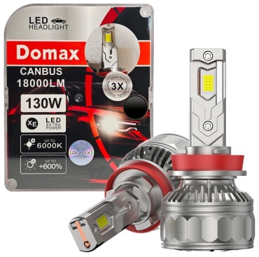 DOMAX Dx130w6000k светодиодная H4, 2 шт