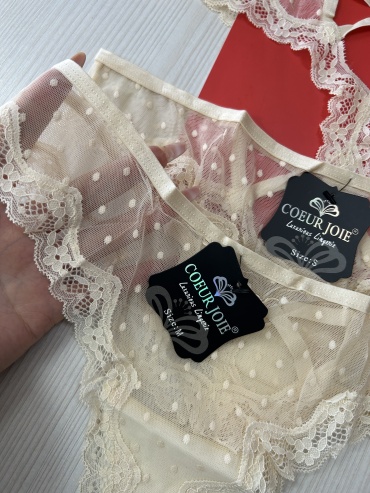 Стринги COEUR JOIE бежевый