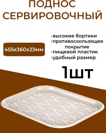 Поднос 179070207 мультиколор