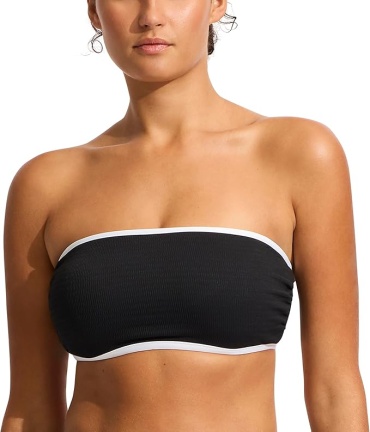 Купальник раздельный SEAFOLLY черный