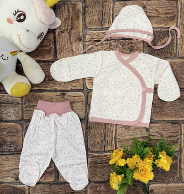 Комплект Munka Kids темно-розовый