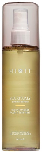 MIXIT Spa Rituals Volcanic Vanilla Body&Hair Mist спрей для тела 150 мл