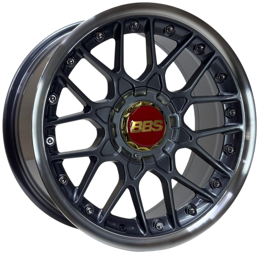 Wheels 1198DD 8/9x17/5x120 D74.1 ET25.22 4 диска антрацит, золотистый, хром