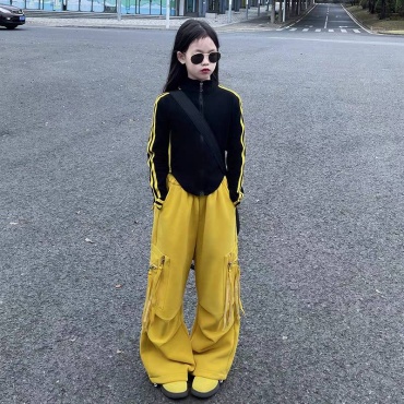 Спортивный костюм FASHION желтый