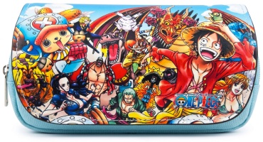 Пенал Brelki.kz One piece, застежка липучка, голубой