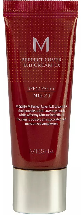 MISSHA Тональный BB крем Идеальное покрытие SPF42/PA 23 20 мл BB крем 23 20 мл