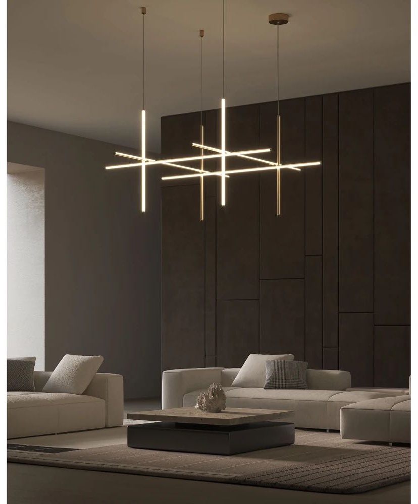 Люстра подвесная Divinare LED, кол-во ламп: 1 шт