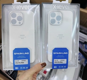 Чехол X-LEVEL для Apple iPhone 15 Pro Max прозрачный