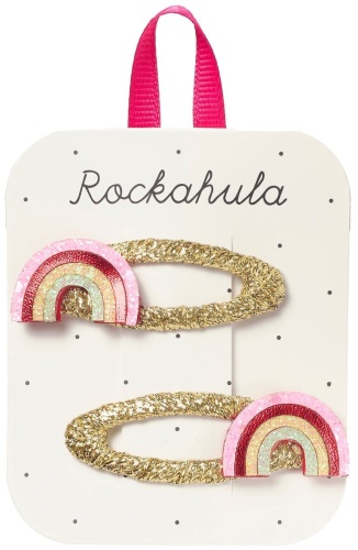 Rockahula заколка 2 шт, золотистый, розовый