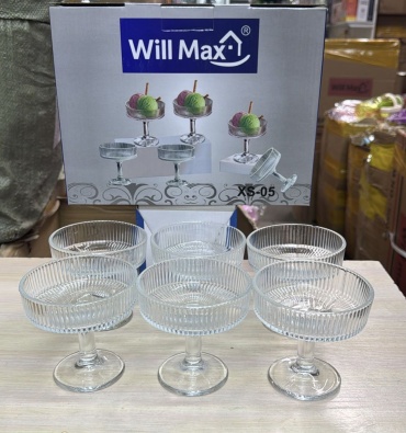 Will max креманка Desert круглая 6 шт, стекло
