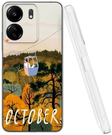 Чехол Mcover для POCO Redmi 13C, C65 рисунок