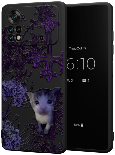 Чехол Mcover для POCO Poco X4 Pro рисунок