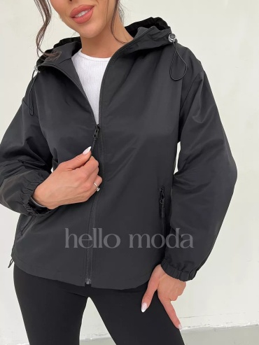 Бомбер HELLO MODA! черный