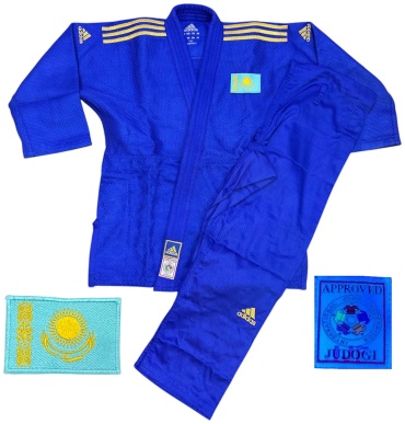 Кимоно для дзюдо adidas синий 140