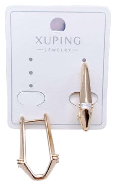 Серьги Xuping Jewelry бижутерный сплав, без вставок