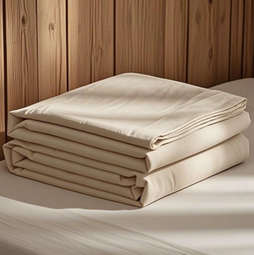 Простыня UYA HOME Beige 240x260, хлопок, поплин, ранфорс