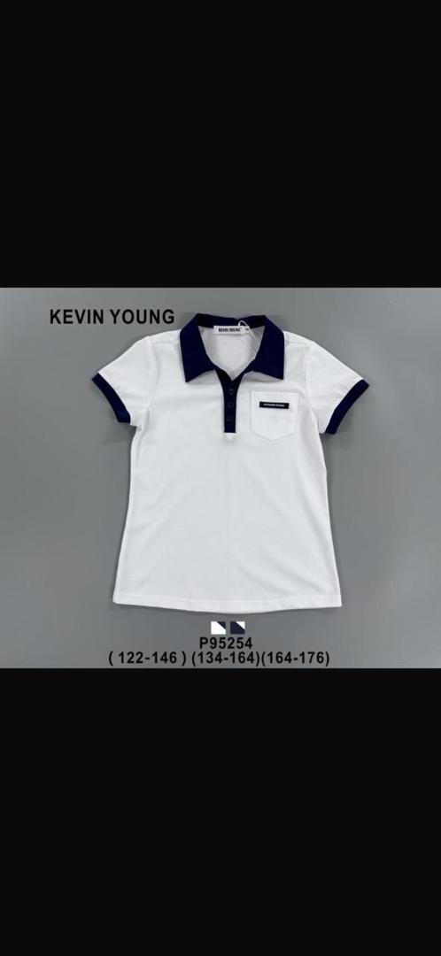 Школьная блузка Kevin Young белый