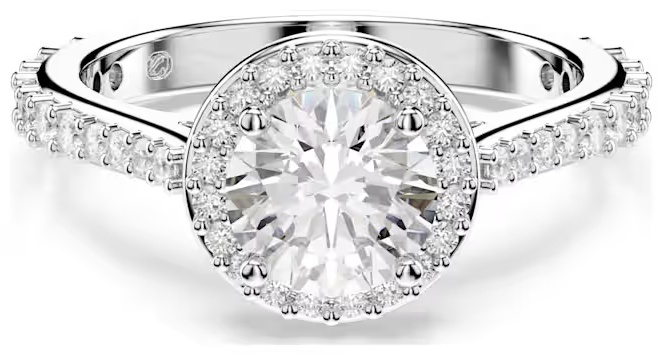 Кольцо Swarovski 5717929 размер 17.2 бижутерный сплав, цирконий, кристаллы Swarovski
