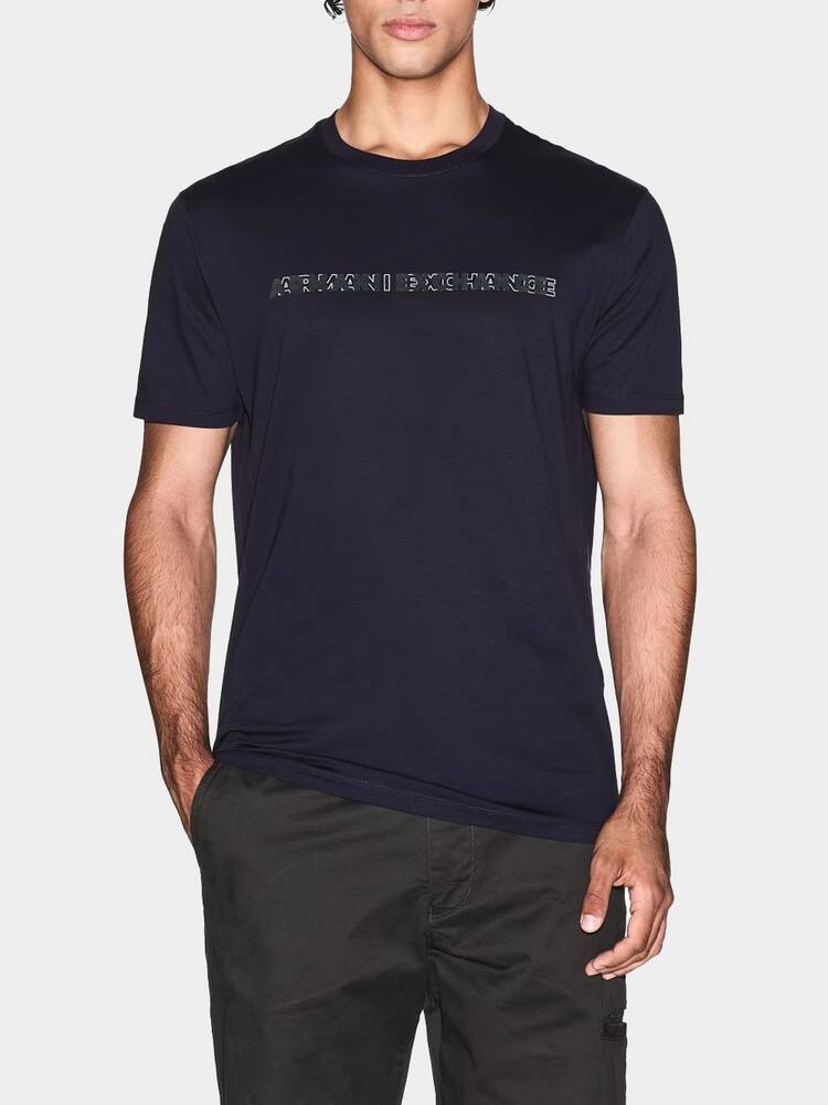 Футболка Armani Exchange темно-синий