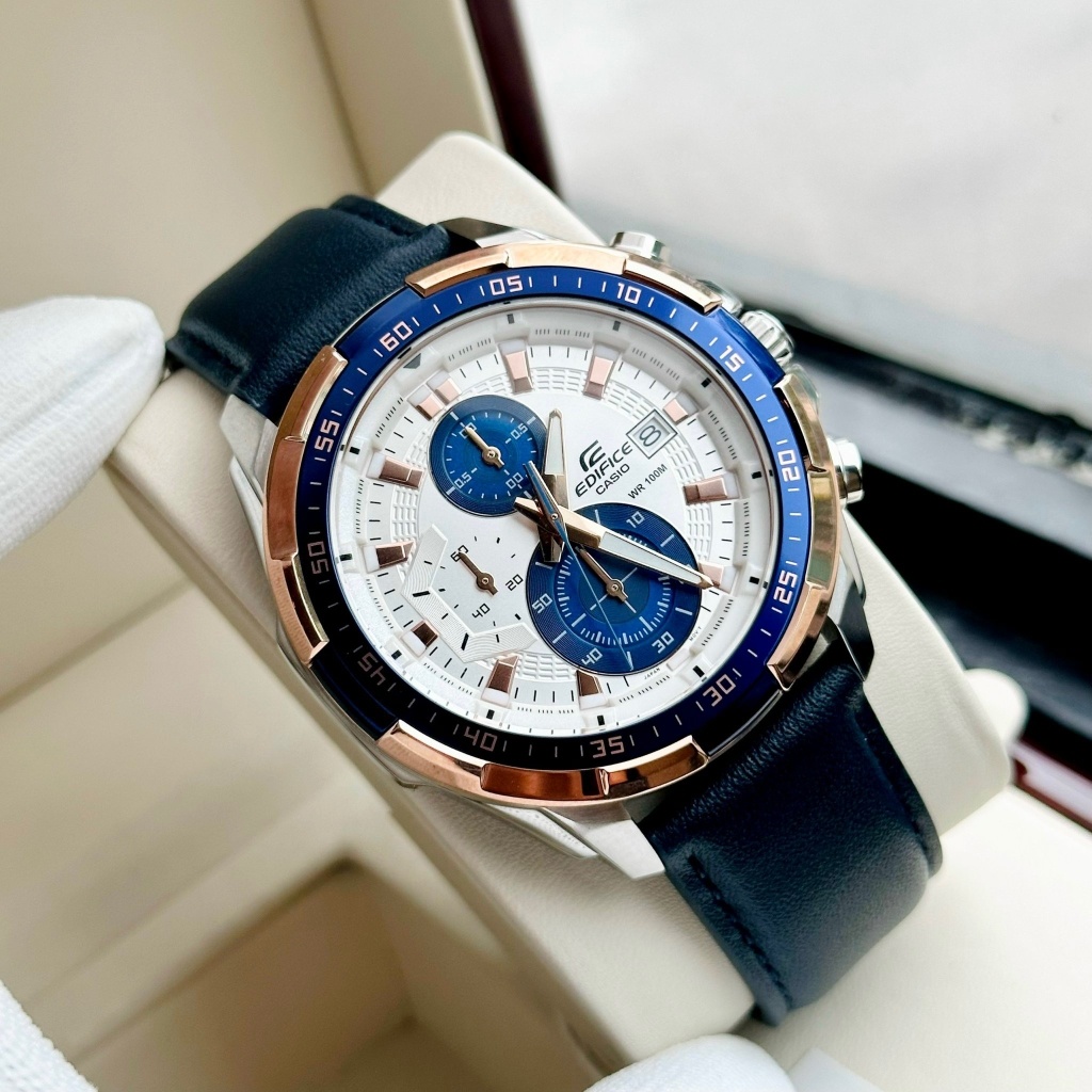 Кварцевые CASIO EFR-539L-7CVUDF нержавеющая сталь