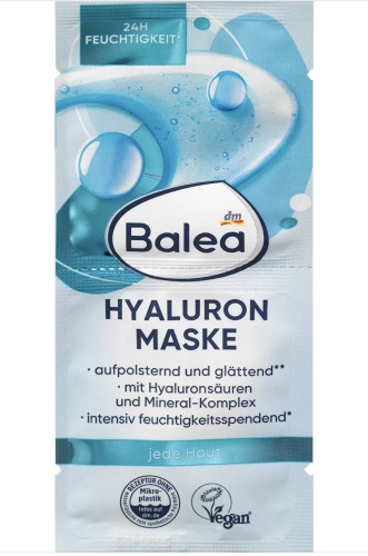 Маска для лица Balea крем Hyaluron 16 мл