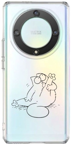 Чехол для Honor X9a прозрачный