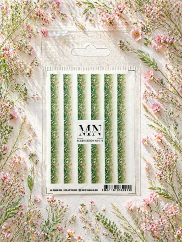 Miw Nails слайдеры W-318 1 шт