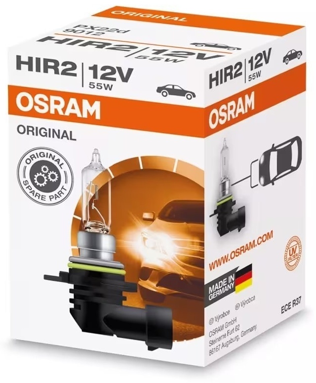 Osram 9012 галогенная HIR2, 1 шт