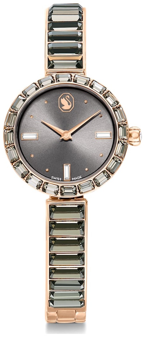 Кварцевые Swarovski MATRIX BANGLE:MB GRAY/GRAY/PRO WATCHES 5679887 нержавеющая сталь