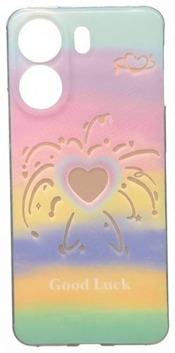 Чехол Fashion Case для Xiaomi Redmi 13C многоцветный