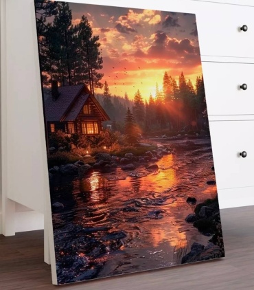 Картина по номерам Пейзаж -природа холст на подрамнике 40x50 см