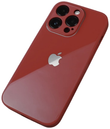 Чехол S&M для Apple iPhone 12 Pro Max бордовый