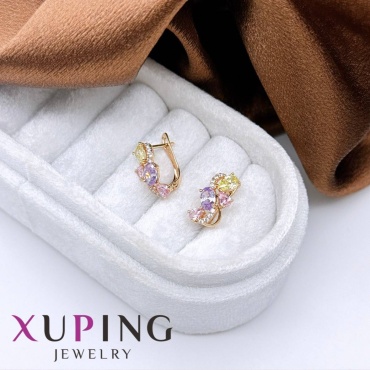 Серьги Xuping Jewelry титан, пластик