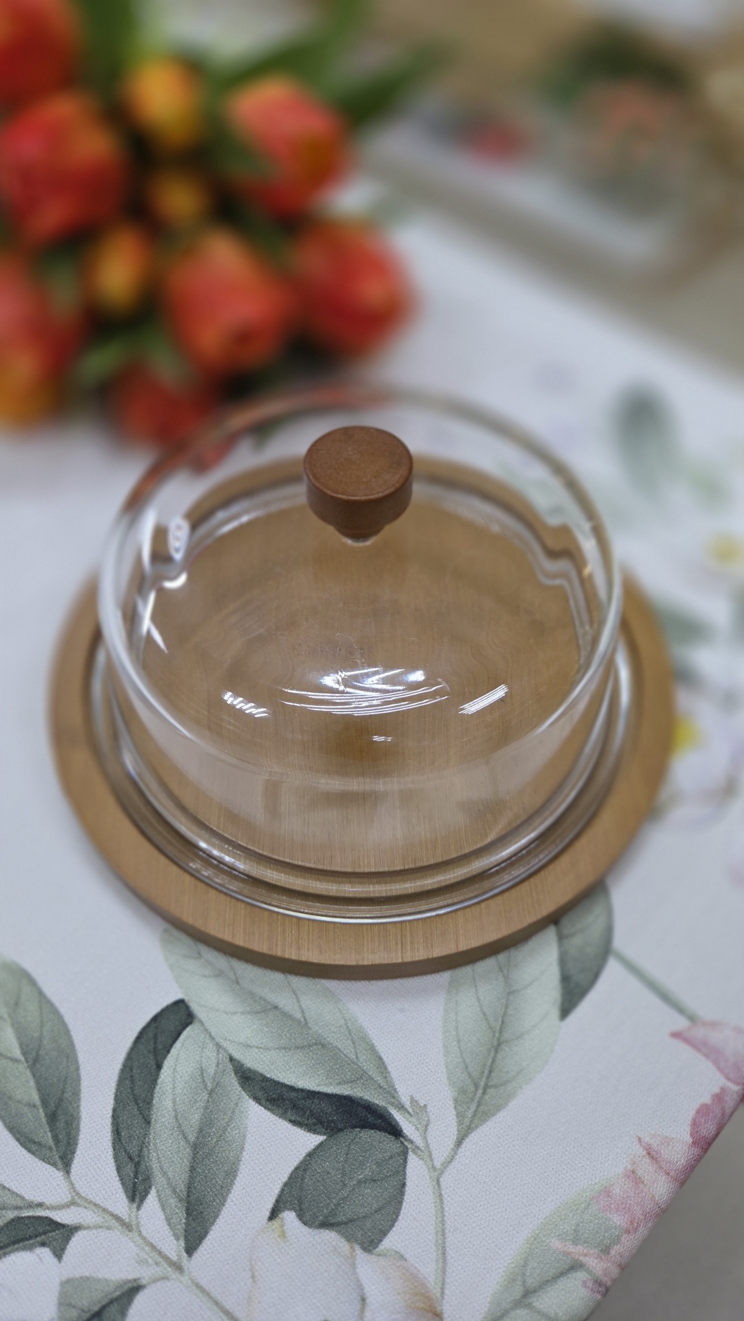 Palmary сырница 087158490 круглая 1 шт, акация