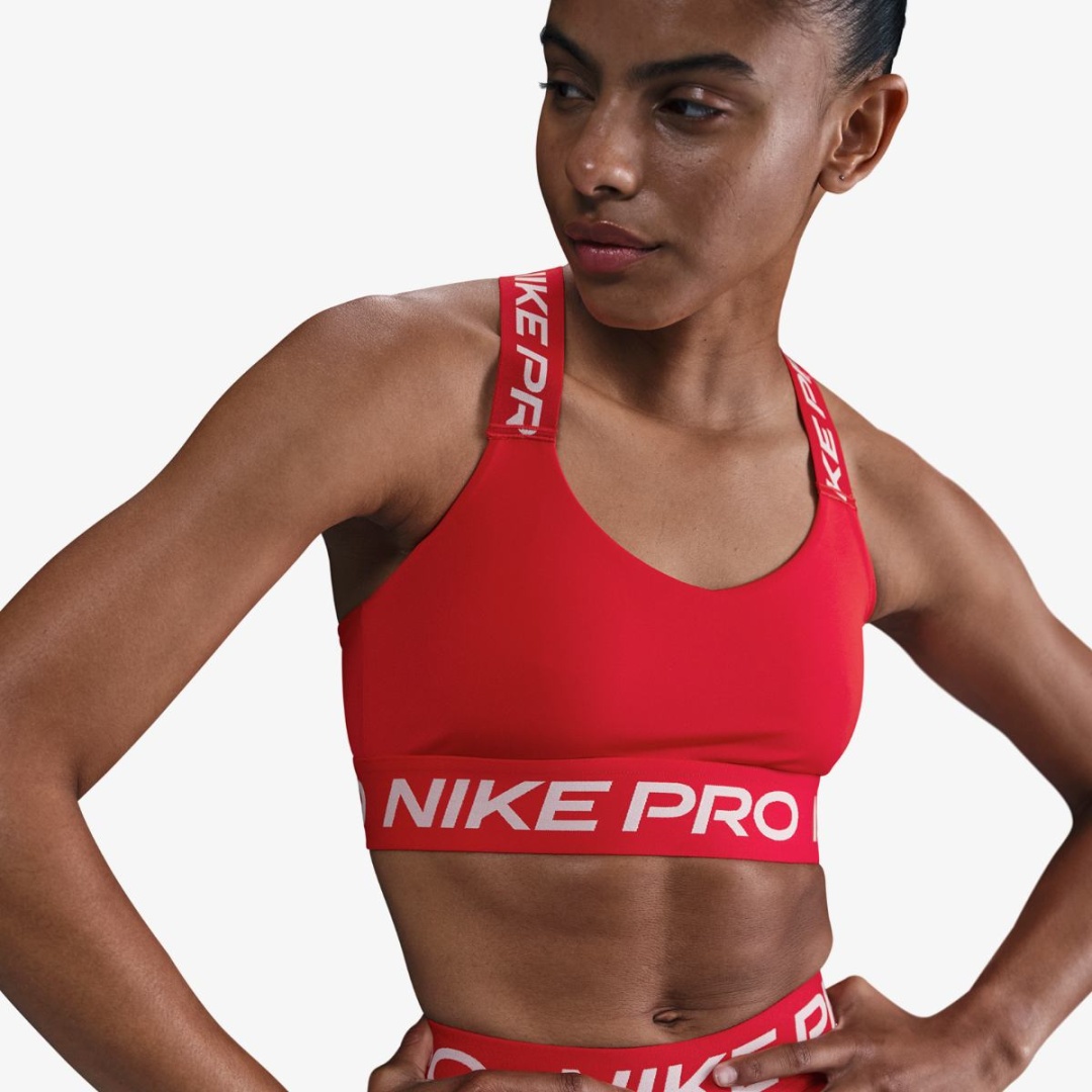 Топ Nike белый, красный
