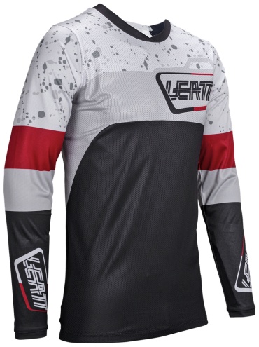 Leatt Jersey Moto 4.5 Enduro серый, черный, красный 40
