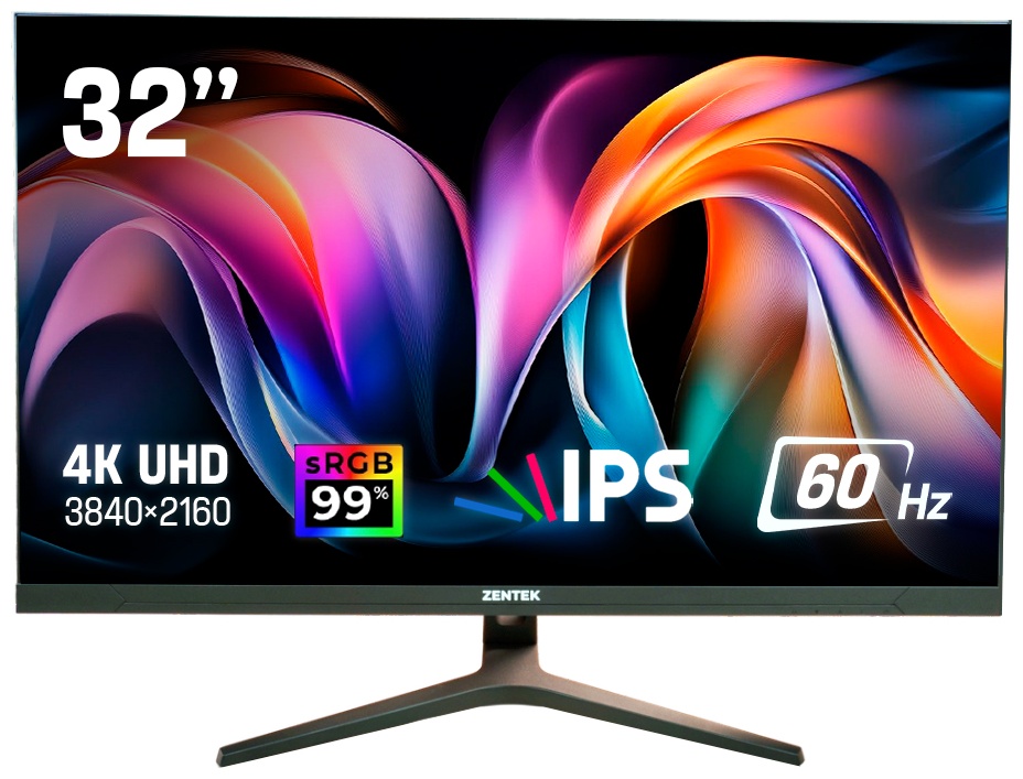 Монитор 32" Zentek WCH3202 черный