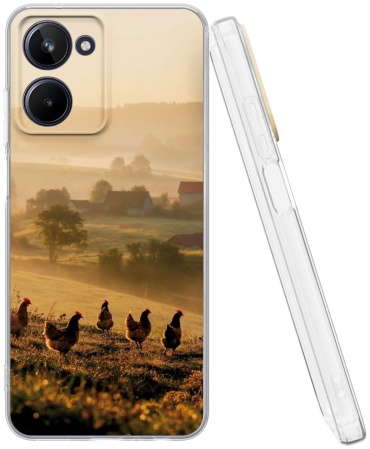 Чехол Mcover для Realme Realme 10 4G рисунок