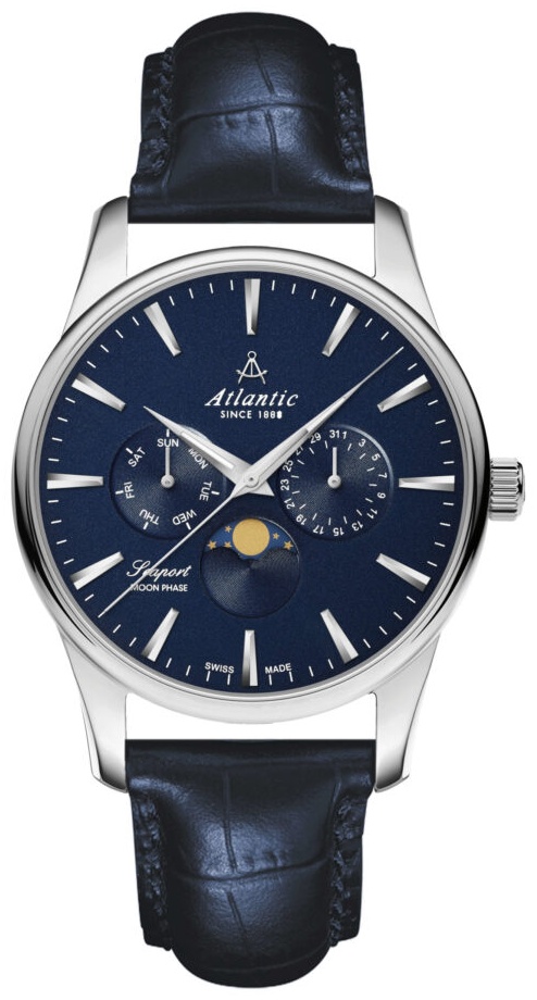 Кварцевые Atlantic 56550.41.51 нержавеющая сталь