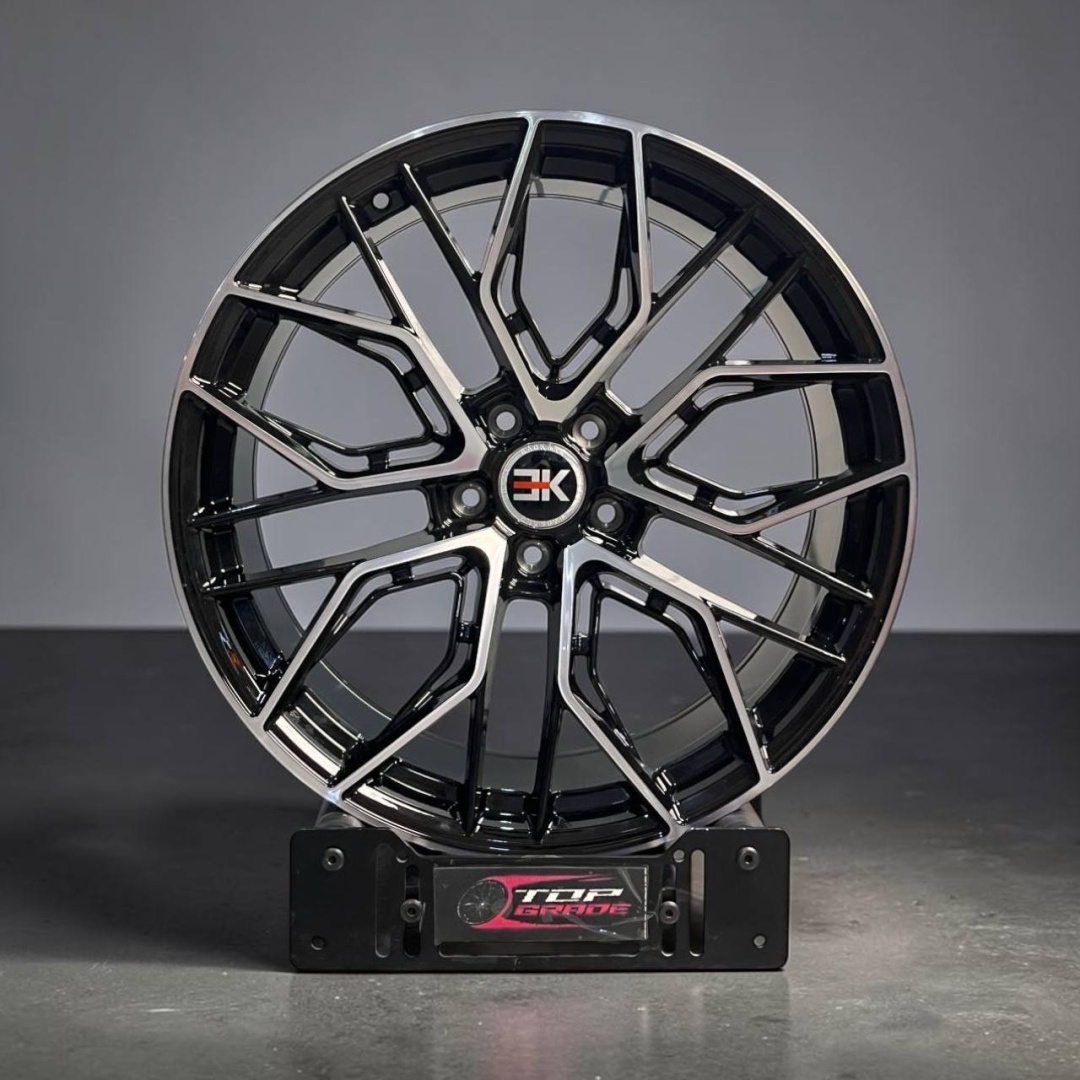 Top Grade T/G AXM 1023 9x20/5x114.3 D67.1 ET33 4 диска черный, серебристый