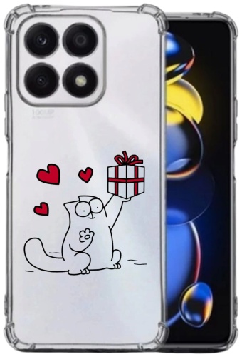 Чехол для Honor X8 5G, X8 прозрачный