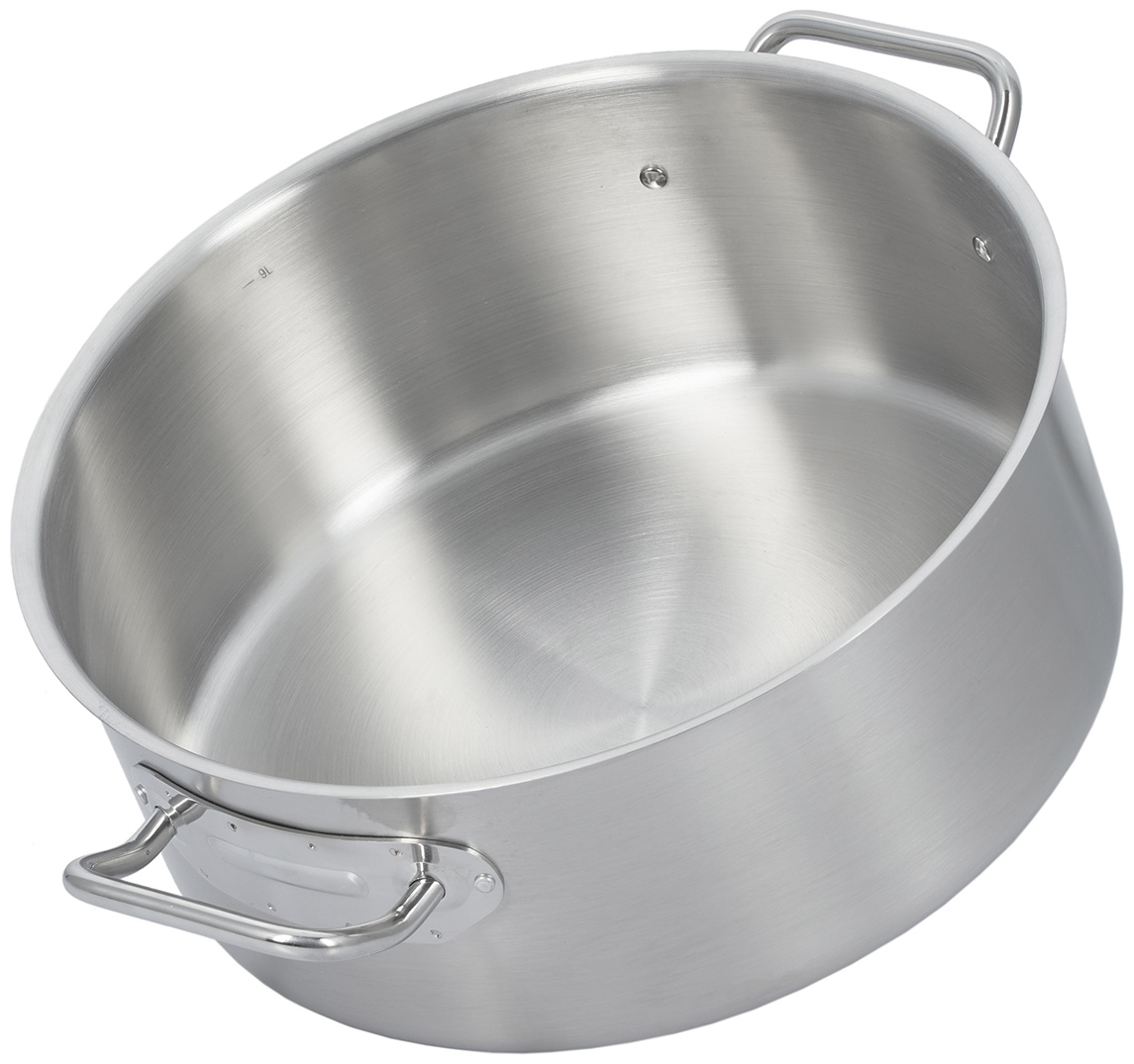 Кастрюля 9 л, GiPFEL Gipfel Horeca Pro 50719 нержавеющая сталь
